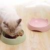 Cat Bowl Cartoon Shape PP Multifunctional Food Grade Dispenser Dishes Cat Food Cat Supplies