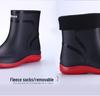 3306 Mid-Tube Fashion Rain Boots for Men and Women - Non-Slip, Waterproof, Thick Rubber Shoes, Ideal for Kitchen Work