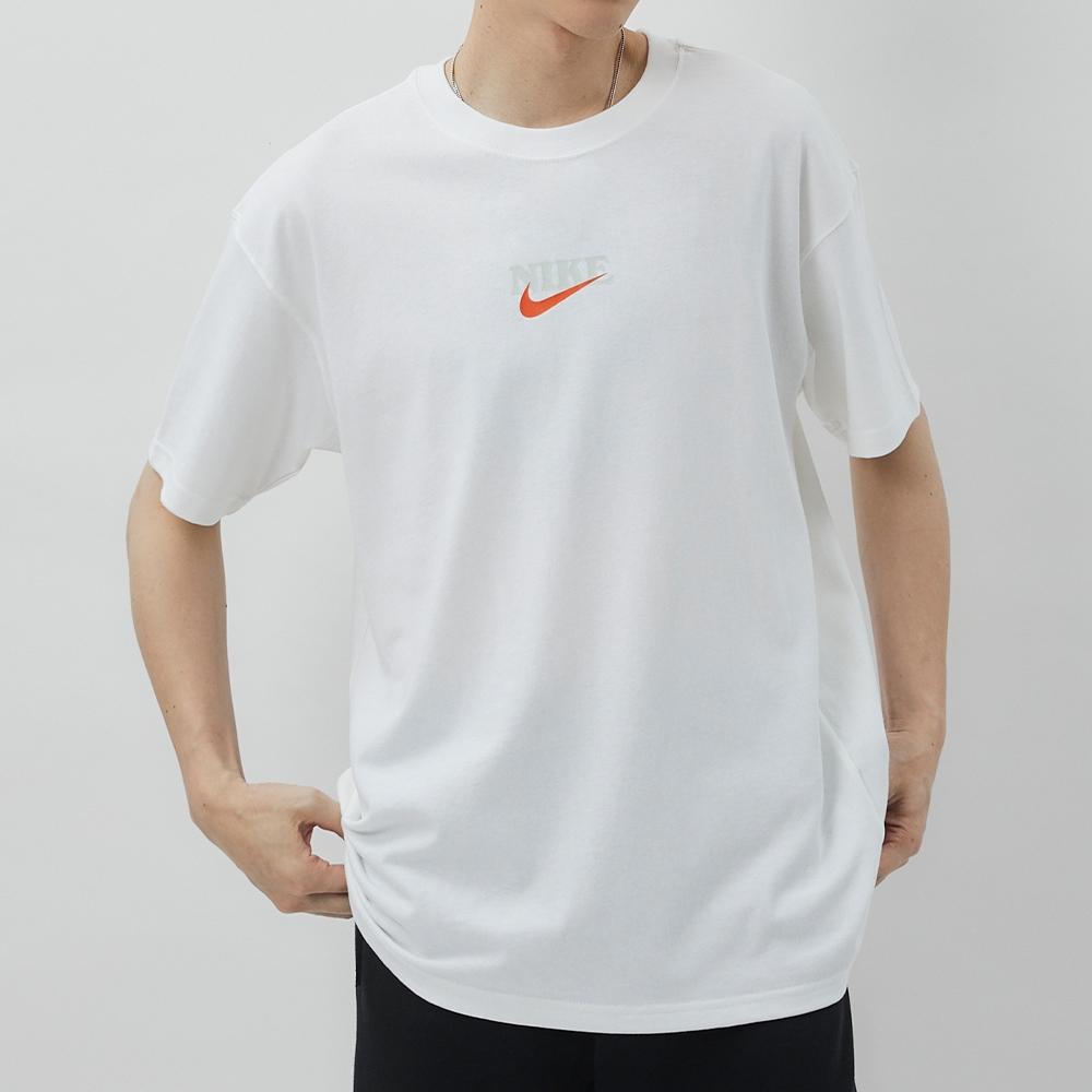 Nike Cartoon Print American Retro Loose Fit Round Neck Pure Cotton Sporty Comfortable Short Sleeve Drop Shoulder T-Shirt Men Tops White FN3700-100