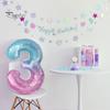 40 Inch Eye-catching Bright Color All Match Number Balloon Xmas Birthday Party Large Number Balloon Gift Party Supplies