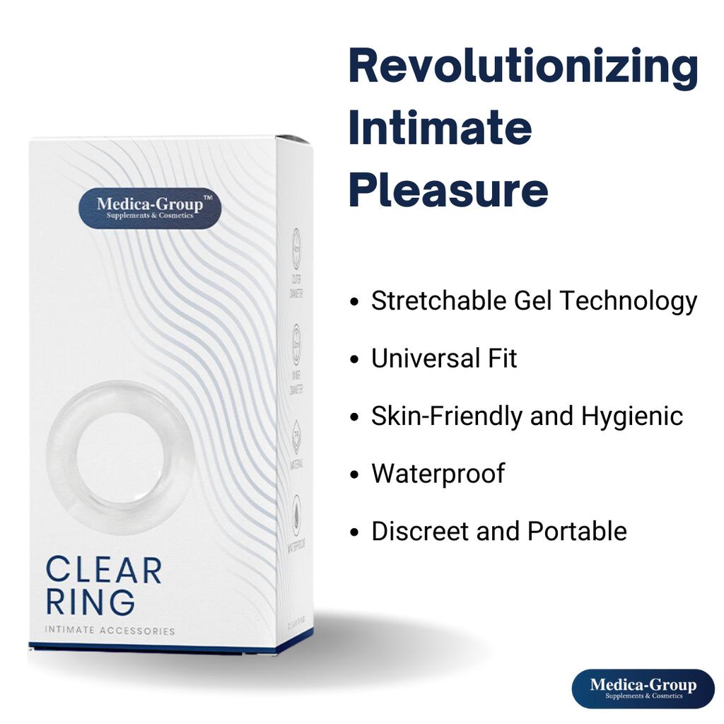 Clear Ring - Stretchable Gel Erectile Ring for Prolonged Pleasure and Maximum Erection