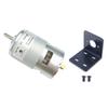 CHANCS High Power Low Noise Motor 775 DC 4500RPM 9000RPM with Bracket Support Fixed Base for Wood Cutting 12V/24V