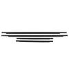 4pcs Door Window Moulding Trim 6816235073 Front Rear Weatherstrip Replacement for FJ Cruiser 2007‑2014