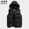 JEEP SPIRIT Men's Hooded Padded Vest