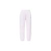 Solid Color Logo Print Cuffed Knit Sports Pants Women Bottoms Pink DV7093-511