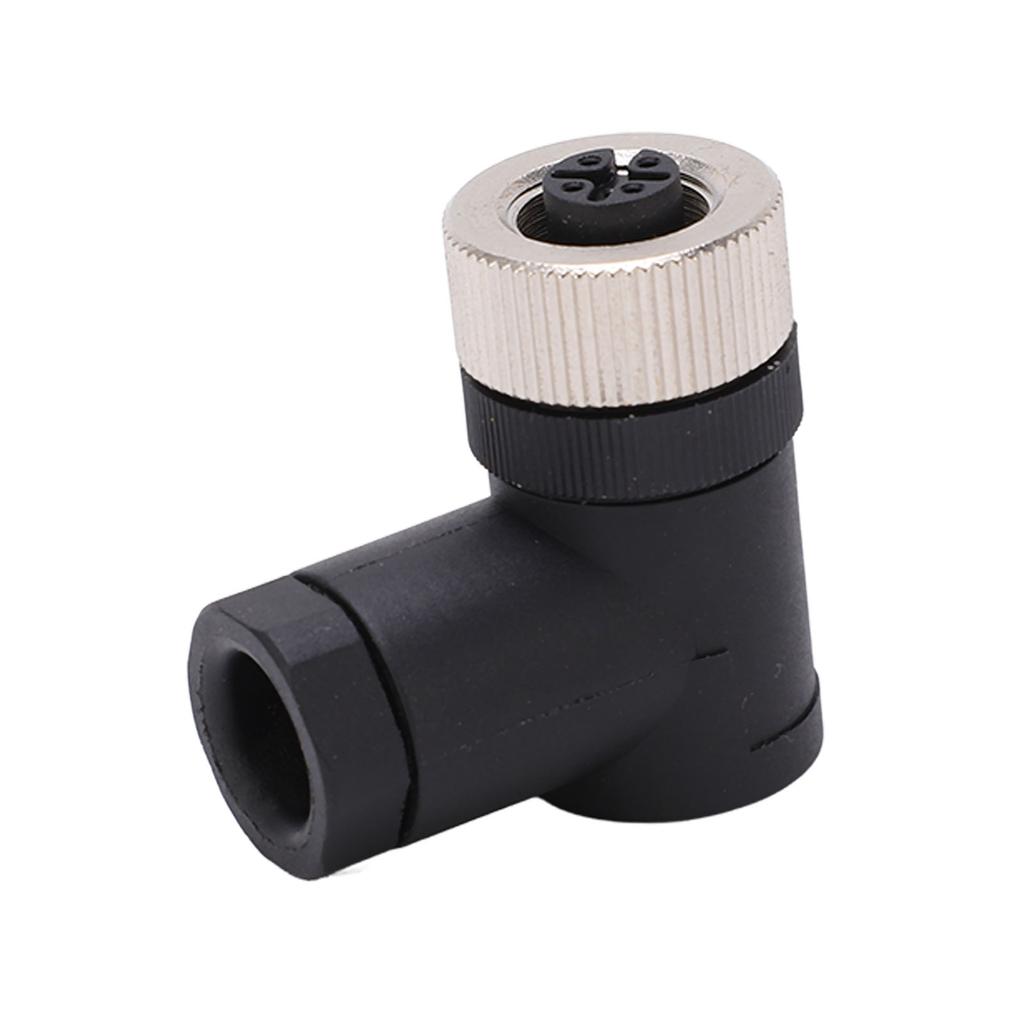 For NMEA 2000 Female Field Installable Connector M12 5 Core Bending Type IP67 Waterproof for Garmin Networks