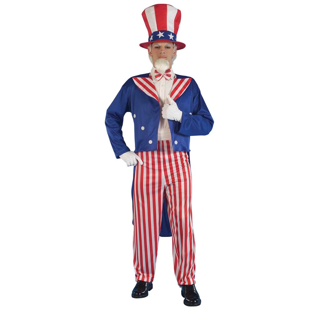 Bristol Novelty Mens Uncle Sam Costume
