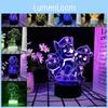3d Night Light Toys Illusion Lamp 7 Colors Changing Desk Led Lights