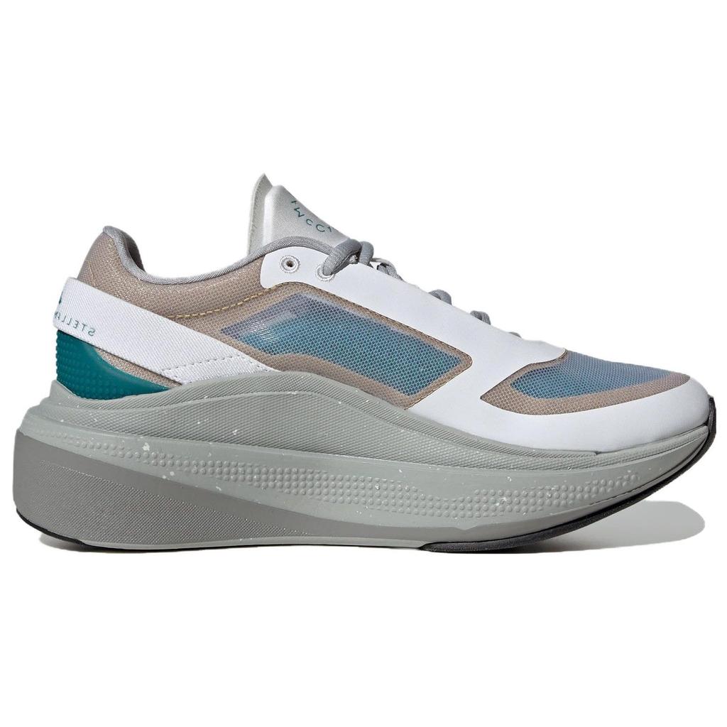 Stella McCartney X Adidas Earthlight Mesh Trendy Comfortable Slip-Resistant Durable Low-Top Running Shoes Women Sneaker White Blue Green ID1899