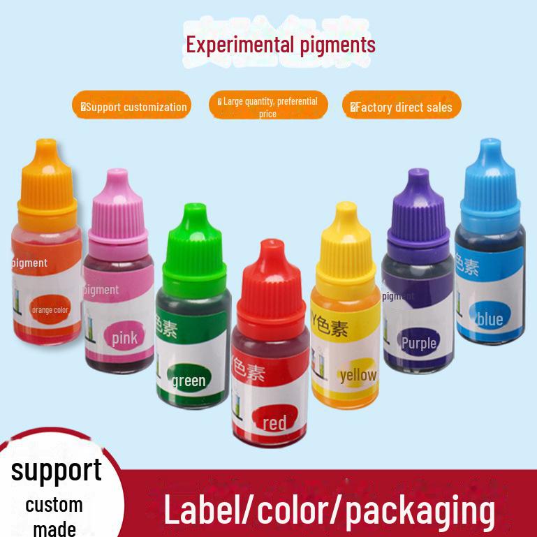 Children's 10ml Color Pigment for Handmade Slime & Crystal Mud