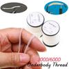 300D/600D Underbody Thread Fly Tying Thread - White Nylon Compressible Base for Nymphs, Scuds, Salmon & Steelhead Flies