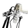 Wall Mounted Hair Dryer Holder - Organizer Rack for Blow Dryer & Straightener, No Drill Bathroom Storage Shelf Bathroom Shelves