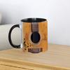 Musical Coffee Mug Ceramic Novelty Music Note Cup Large 350ml Capacity Guitar Piano Violin Design Hot Drinking