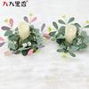 American Imitation Wreath Candle Wreath Eucalyptus Wreath Boxwood Wreath Table Party Decoration Wreath