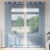 VidaXL Voile Curtains with Eyelets 2 Pcs Royal Blue, Net Curtain, Sheer Curtain, Window Voile, Treatment of 4102116