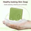Plant Wormwood Soap Softens Cuticles Pore Cleaning Green Tea Essential Oil Soap Bathing Face Washing Oil Control Moisturizing Handmade Soap