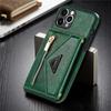 Lanyard Zipper Wallet Phone Case For iPhone 17 Pro Max 16 Plus 15 14 13 12 11 X XS XR 8 Samsung S25 Ultra S24 FE S22 S21 S20 Leather Purse Card Cover