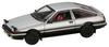 HJ64 164 Toyota Sprinter Trueno GT APEX (АЕ86) JDM Стиль Серебристо-Черный Готовый Продукт