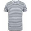 Skinni Fit Unisex Striped Short Sleeve T-Shirt