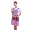 Kitchen Apron Cartoon Dog Pattern Apron Waterproof Oil-Resistant Polyester Sleeveless Apron for Home Restaurant Cafe House Cleaning