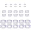 10Pcs Baseball Display Stand Clear Rings Sphere Stand Round Plastic Display Holder for Golf Baseball Softball