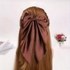 Woman New Bowknot Streamer Hairpin Chiffon Ribbon Barrette Bow Back Head Spring Clip Headwear Fashion Hair Accessories