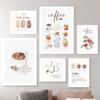 Elegant Coffee Caffeine Cocoa Cup Posters and Prints Wall Art Canvas Paintings Nordic Wall Pictures Kitchen SurrealistDecoration