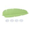 Kitchen Sink Water Splash Guard Elastic Reusable Banana Leaf Water Sink Splashing Guard for Dishes