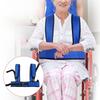 Wheelchair Waist Strap Grid Breathable Anti-fall Position Support and Fixed Guard for The Elderly Wheelchair