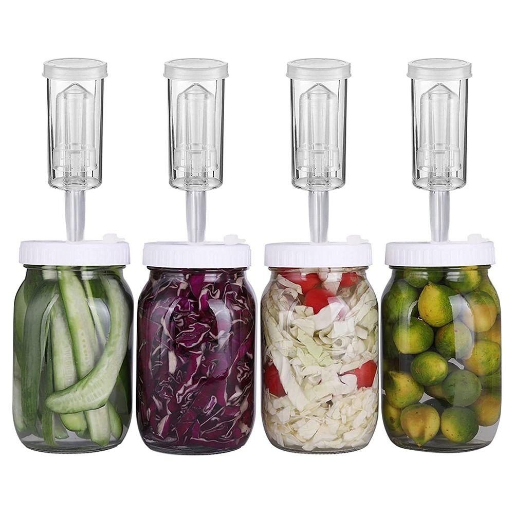 Reusable Kitchen Tool for Wide Mouth Jar 86mm Mason Jar Lid Spout Lid Seal Bottle Cover With Hole