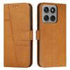 For Motorola Edge 60 Pro 5G Leather Phone Case Foldable Stand Wallet Flip Cover with Strap