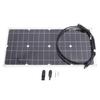 Flexible Solar Panel 25W 16V Monocrystalline Portable Solar Panel Charger for RVs Yachts 12V Car