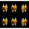 12 Pcs LED Tea Light Candles | Flameless, Smokeless Diyas | Decorative Acrylic Candles for Christmas for Home, Home Decor, Birthday, Valentine's Day
