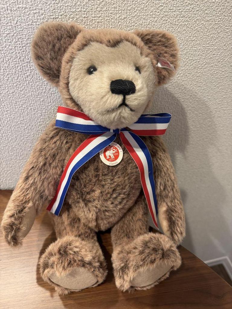 [USED] Steiff Berryman Teddy Bear, 35cm, Alpaca Mohair