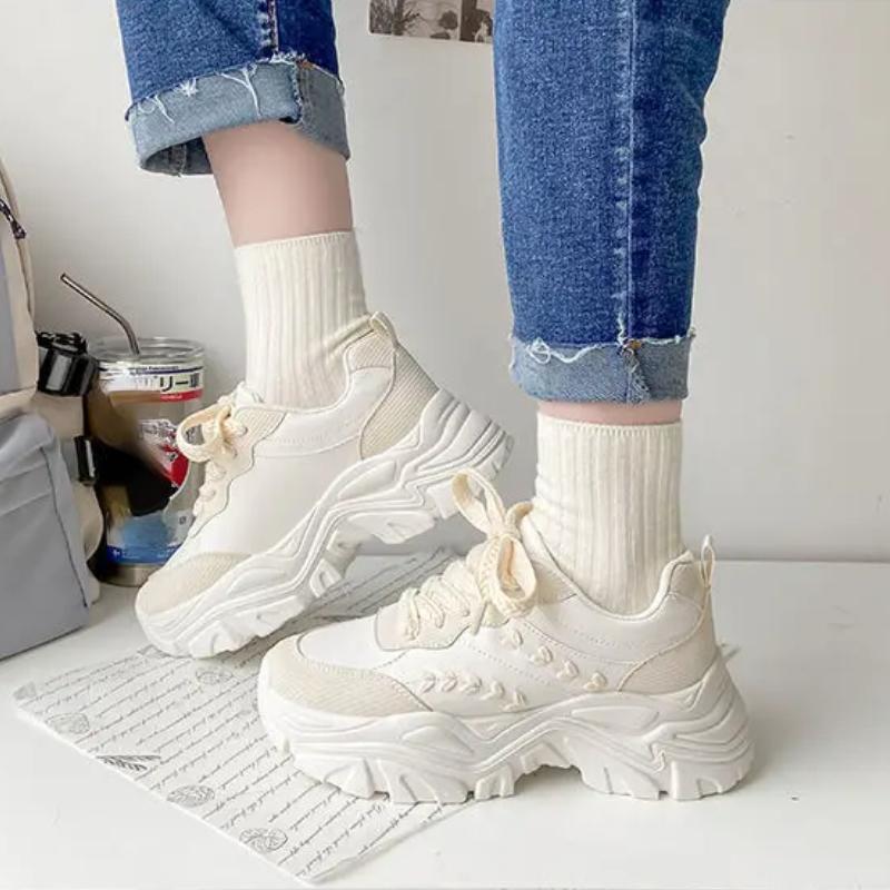 Trendy and Versatile Women's Shoes 2024 New Versatile Breathable Casual Design Sense Women's Vulcanized Shoes Zapatos De Mujer