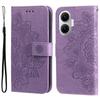 For Xiaomi Poco F7 5G Case Floral Pattern PU Leather Wallet Stand Phone Cover