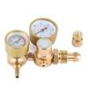 Gas Welding Regulator Argon CO2 Gauge TIG MIG Flowmeter 4500psi Cylinder Pressure Reducing Valve