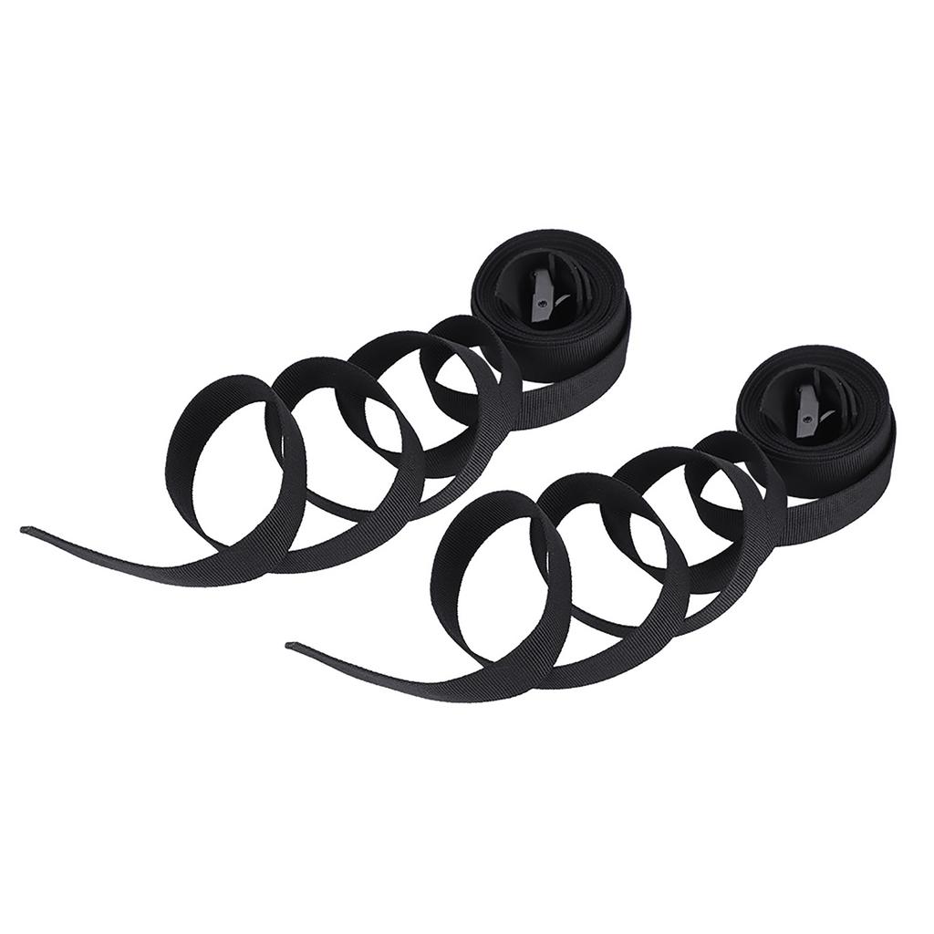 2pcs Set Outdoor Lashing Tie Surfboard Kayak Roof Rack Cam Buckle Lock Tie Down Strap Top Rack
