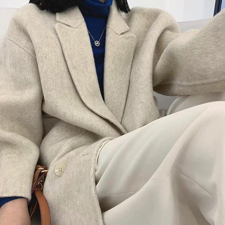 New Autumn And Winter Korean Style Woolen Suit Jacket