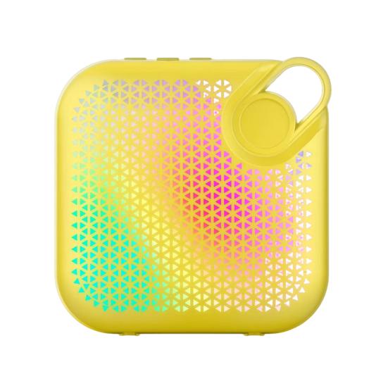 Bluetooth-compatible Speaker with Colorful Lights Low Latency Wide Area Sound Effect Rechargeable