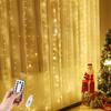 USB Festoon String Light Fairy Garland Curtain Light Christmas Light Christmas Decor for Home Holiday Decorative New Year Lamp
