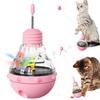 Cat Interactive Toys for Indoor Cats Kitten Wand Toy Weight Loss Kitty Funny Balls Slow Food Dispenser Feeder Treat Dispensing F
