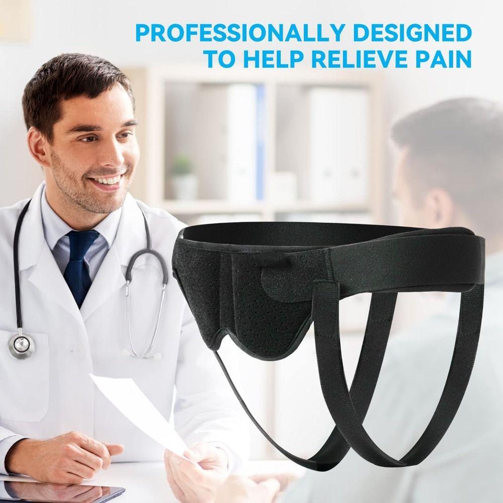 Breathable Inguinal Hernia Support Comfortable Hernia Guard Durable Hernia Truss  Recovery