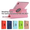 360 Rotating Case For Samsung Galaxy Tab A8 2021 SM-X200 Tablet For Galaxy Tab A8 10.5 2021 A7 10.4 A7 Lite S6 Lite Tablet Cover