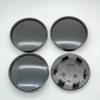 4pcs ABS 62mm ( 47.5mm Inner ) Blank Car Wheel Center Caps for Land Rover Universal Rim Hub Cover Accessories for 56mm Emblem Logo Car Stickers