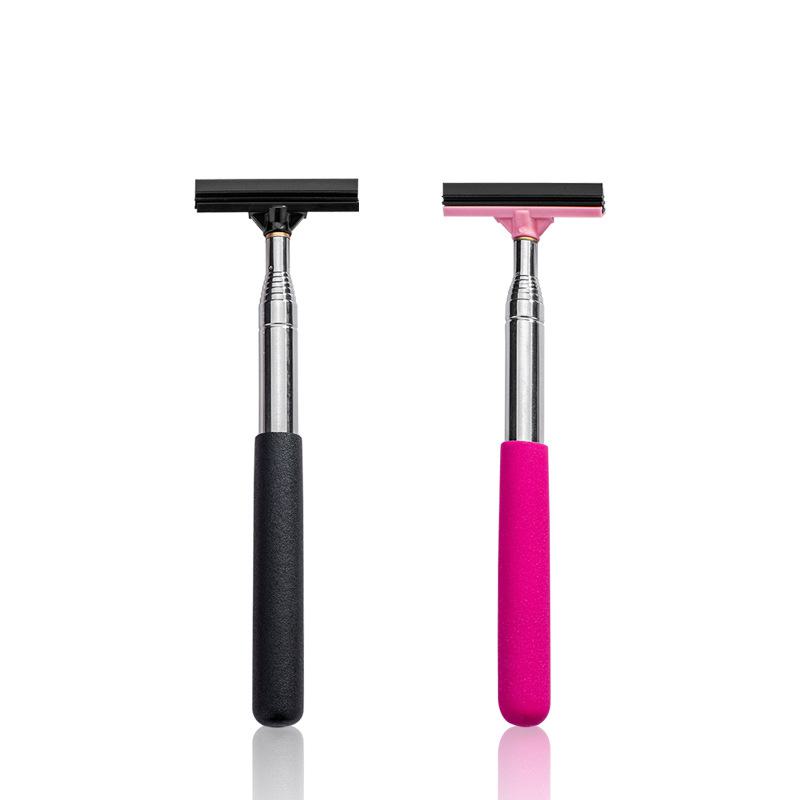 Stainless Steel Extendable Car Rearview Mirror Wiper - Multipurpose Retractable Tool