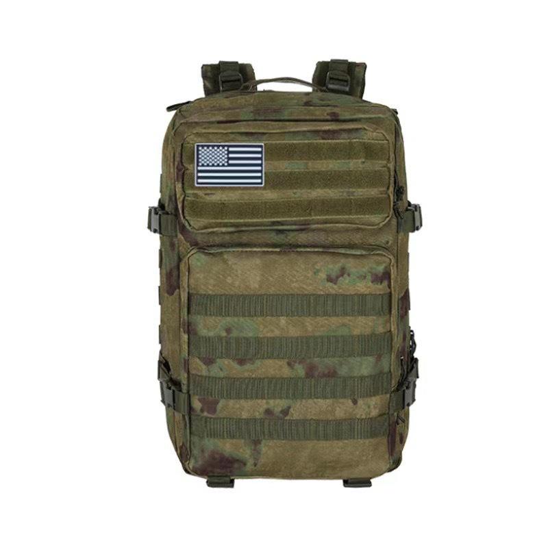 Large Tactical Camouflage Backpack for Outdoor Camping, Hiking, and Climbing
