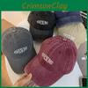 Letter Elegant Design Baseball Hat For Women Men All Season Round Top Cap