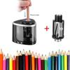 NEW Electric Pencil Sharpener Automatic TouchSwitch Pencil Plane School Office Classroom Supplies