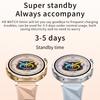 SACOSDING Amoled Screen Women Smart Watches Bluetooth Call Smartwatch Voice Assistant Heart Rate Compass Sport Watch